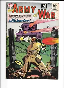 Nuestro ejército en guerra #123 KUBERT Fn+ 6,5 DC 1962; sargento Rock & Easy Co. Segunda Guerra Mundial - Imagen 1 de 2