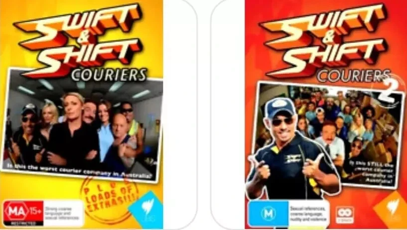 Swift and Shift Couriers: Series 1 & 2 (DVD, 4-Disc set) NEW - Image 1 of 1
