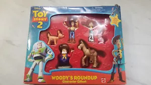 SET REGALO VINTAGE DISNEY PIXAR TOY STORY 2 WOODY'S ROUNDUP PERSONAGGIO (Nuovo in scatola) - Foto 1 di 10