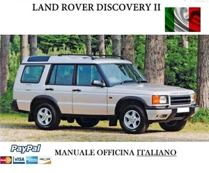 MANUALE OFFICINA SERRAGGI LAND ROVER DISCOVERY 2 99 00 01 02 03 04 TD5 2.5 DIESE - Foto 1 di 1