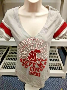 NCAA WASHINGTON COUGARS T-SHIRT WOMENS SIZE SMALL NEW - Picture 1 of 1