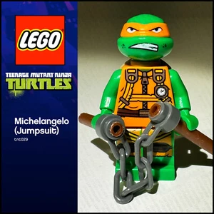 GENUINE LEGO Teenage Mutant Ninja Turtles Michelangelo - Jumpsuit tnt029 79120 - Picture 1 of 5