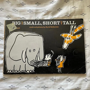 Big And Small, Short And Tall - Muriel Batherman 1972 First Edition 1st Printing - Bild 1 von 8
