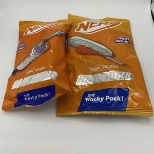 Sonic Wacky Pack Toy NERF Flavor Flyer & Nerf RT.44 Soaker - Picture 1 of 2