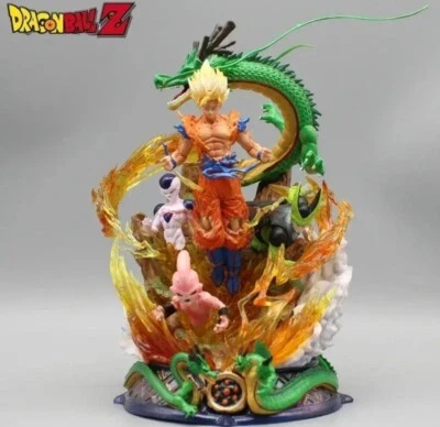 GOKU SUPER SAYAN shenron freezer character action figure Dragon Ball Z GT Super - Immagine 1 di 3