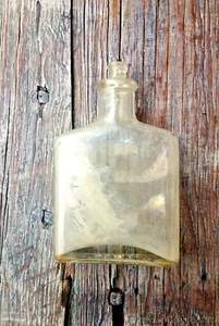 VINTAGE 1930’s AYWON AFTER SHAVE TOILETRY ART DECO GLASFLASCHE, MADE IN CANADA - Bild 1 von 7