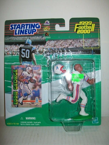 NFL HOUSTON OILERS EDDIE GEORGE 1999 STARTING LINE UP FIGURE - NOS Cover