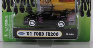 Import Tuner Magazine 2001 Ford 01 Focus FR200 Winged Black TO2-20 Diecast 1:64 - Picture 1 of 5