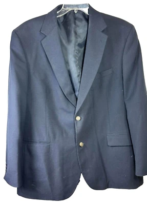 Chaqueta de traje para hombre DOCKERS azul marino - talla 46L - ajuste largo Foto 1 de 4