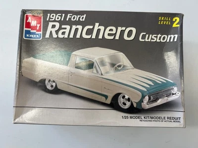 AMT 1961 Ford Ranchero Custom  1:25 #8062 1997 - OPEN BOX - Image 1 of 4