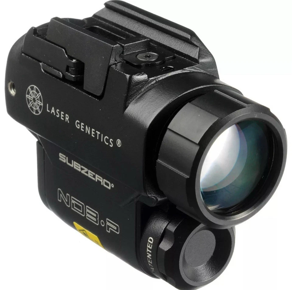 Iluminación láser verde Laser Genetics ND3-P Sub Zero 15 mW. con interruptor de presión y pistola Foto 1 de 4