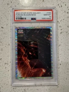 2023 Star Wars Galaxy Darth Vader Forced In Darkness Wave /99 - PSA 10 Gem Mint - Picture 1 of 2