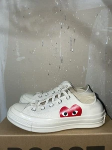 Mandril Comme des Garcons Play x Converse 70 Off White parte superior baja talla 5M/6,5W CDG - Imagen 1 de 6