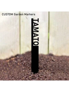 Marcatori Giardino Personalizzati Metallo Wall Art Decorazione Casa Giardino - Foto 1 di 11