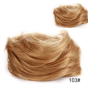 Messy Bun Hair Piece Clip In Claw Hair Extensions Natural Ponytail Syntheti DW - Picture 1 of 12