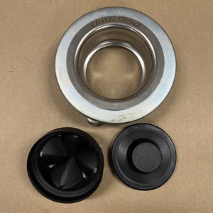 Wastemaid Waste Disposal Sink Collar Flange Splash Guard Drain Plug Stainless - Picture 1 of 5