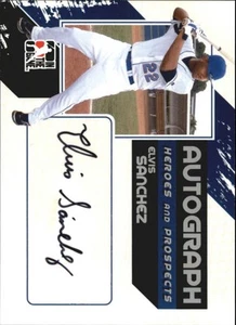 2011 ITG Heroes & Prosp. Full Body Auto Silver #ES Elvis Sanchez S2 /390 - Picture 1 of 2