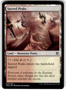 Sacred Peaks Dominaria United Regular MTG - Picture 1 of 2