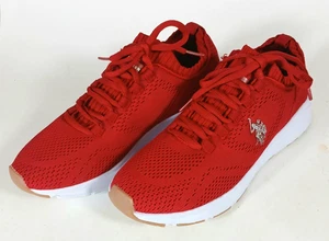 U.S. Polo Association Women's Red Sneakers Shoes Light Weight Size 7 - Picture 1 of 10