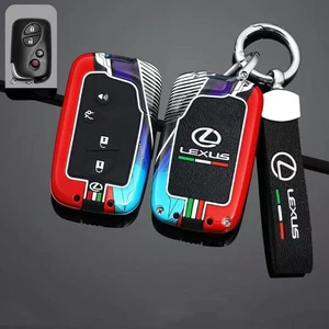 Car Key Fob Case Cover for Lexus ES300 LS RX GS200 TC LX Shell with Key Holder - Picture 1 of 2