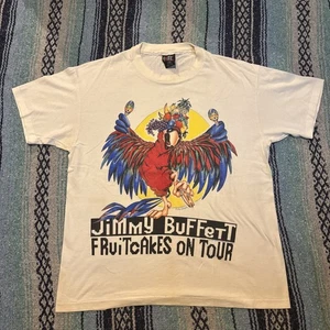 Jimmy Buffett Fruitcakes On Tour 1994 Vintage Authentic Konzert T-Shirt XL - Bild 1 von 10