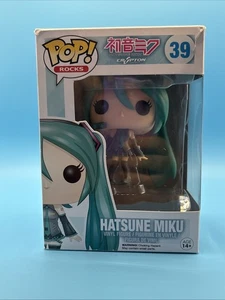 Funko POP! Hatsune Miku Metallic Exclusive Hot Topic #39 Vinyl Figure - Picture 1 of 7