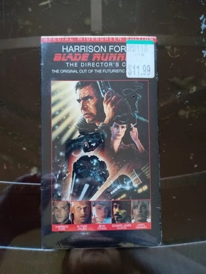 Blade Runner: The Director's Cut (VHS,  1982) Brand NEW - Harrison Ford - Image 1 of 4