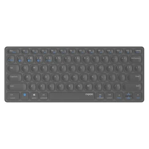 Rapoo E9600M Tastatur kabellos Bluetooth Multi-Mode QWERTZ wiederaufladbar Grau - Bild 1 von 4
