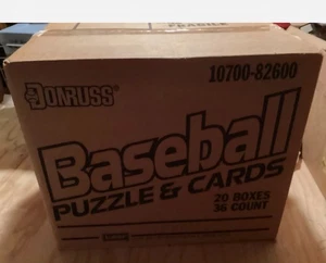 1989 Donruss Baseball Sealed CASE-20 Boxes of 36 Wax Packs - Picture 1 of 4