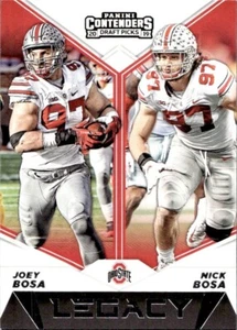 Joey Bosa / Nick Bosa - 2019 Panini Contenders Draft Picks #2 - Bild 1 von 2