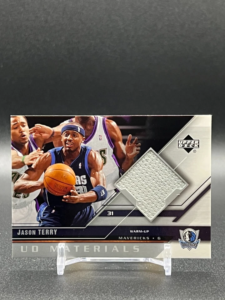 2005 Upper Deck UD Materials Jason Terry # UDM-JT - Image 1 of 2