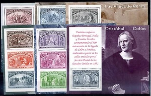 Spagna 1992 Celebrazioni Colombiane Emissione Congiunta ** (m1210) - Picture 1 of 1