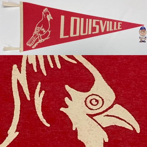 Vintage Louisville Cardinals University Pennant 12x30 Inches Kentucky Cover