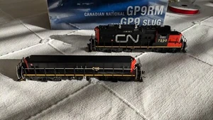 HO Rapido GP9RM Mother+Slug Set (Early) CN 7230 + 216 w/Loksound 5/DCC - Picture 1 of 6