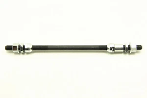 Bicicleta de montaña Fat Bike eje trasero 3/8 x 240 mm 26 tpi hierro negro - Imagen 1 de 3