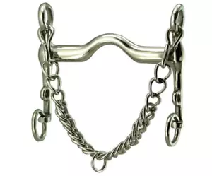 Coronet Stainless Steel 16MM Thin Low Port Weymouth Bit- 5.5” Mouth New - Picture 1 of 1