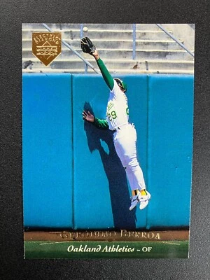 1995 Upper Deck Electric Diamond Gold #29 Geronimo Berroa A's - Image 1 of 2