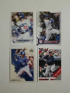 Mookie Betts (4) Karten Lot Los Angeles Dodgers Boston Red Sox - Bild 1 von 2