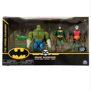 Batman DC The Caped Crusader Swamp Showdown Robin, Killer Croc 1st Edition - Picture 1 of 5