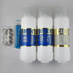 4ea 8" Replacement Water Filter Compatible for COWAY CP-07BLO, CHP-06DL, P-07CL - Picture 1 of 2