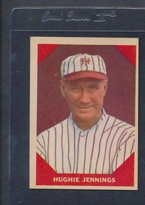 Grandi baseball Fleer 1960 #067 Hughie Jennings EX *236 - Foto 1 di 1