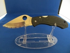 Vintage Spyderco C26S Snap-It Knife AUS-8 Carabiner Clip - Picture 1 of 11