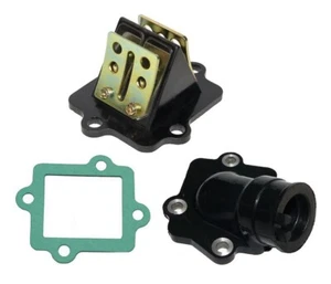 NEW MEMBRANE BLOCK INTAKE CONNECTOR SET for KEEWAY GOCCIA 50 2T - Picture 1 of 1