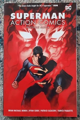 Superman Action Comics: Invisible Mafia TPB Vol 1 Bendis Sook Sin leer 9.2 NM- Foto 1 de 4