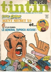 TINTIN N°4 - STEVE CANYON / AGENT SECRET X9 / LE GENERAL TAPIOCA ACCUSE - Imagen 1 de 1