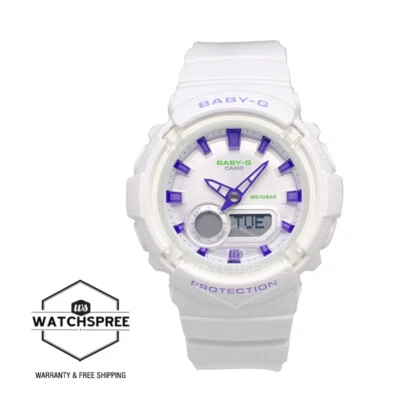 Casio Baby-G BGA-280 Lineup White Resin Band Watch BGA280DN-7A BGA-280DN-7A - image 1 of 4