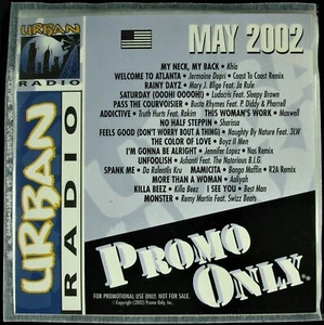 PROMO ONLY "URBAN RADIO MAY 2002" DJ PROMO CD COMPILATION KHIA, ASHANTI *NEW* - Picture 1 of 3