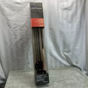 Cortland Fairplay 8' Graphite Fly Fishing Combo, 5/6 Weight, 4 Piece, 607637 New - Picture 1 of 9