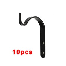 Hanging Hooks Holder Wall mounted Home Garden Minimalist Black Decor Display