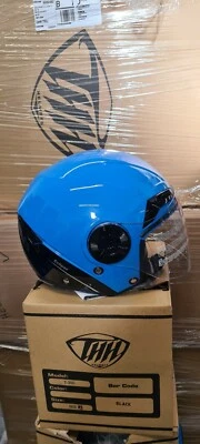 THH 314 ECLIPSE MOTORCYCLE OPEN FACE HELMET - Image 1 of 4